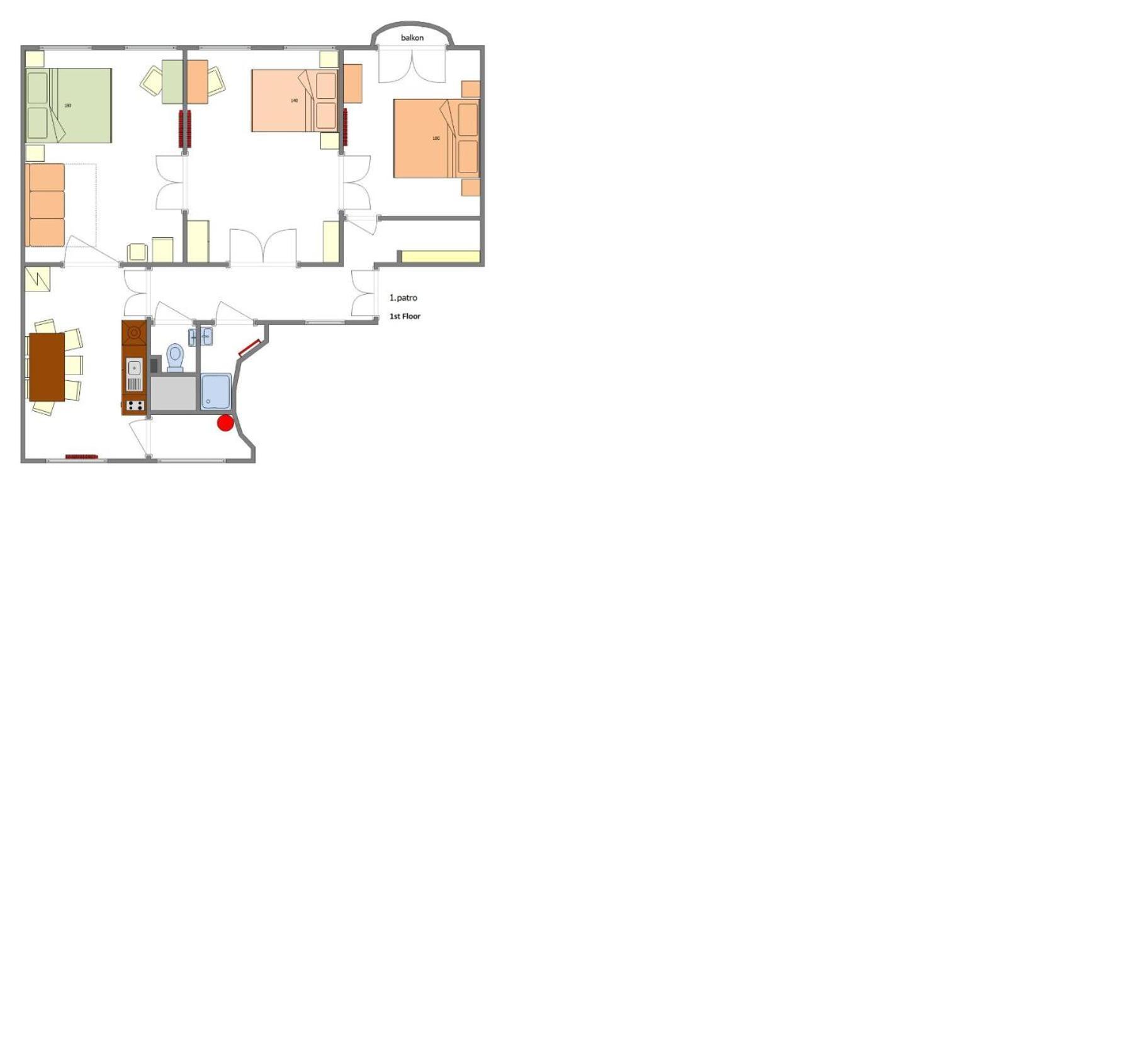 For Celebrations Spacious 3Bdr Apartment With Balcony Prag Exteriör bild